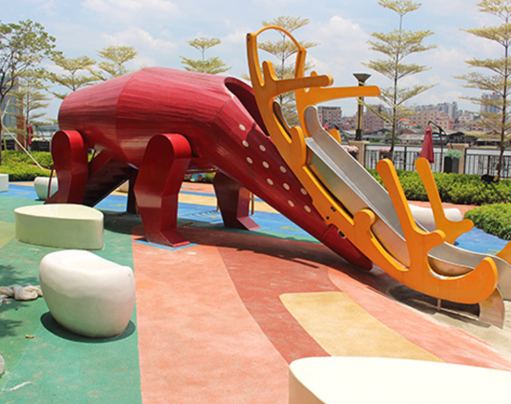 麋鹿滑梯C-Y8033A